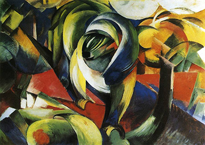 Mandrill Franz Marc